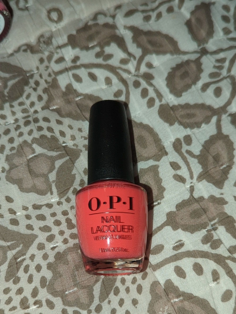 OPI Vibrant Coral Nail Lacquer